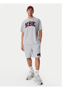 Reebok T-Shirt Beglin RK25554CCM Szary Relaxed Fit. Kolor: szary. Materiał: bawełna #5