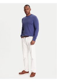 United Colors of Benetton - United Colors Of Benetton Sweter 1098U1I76 Granatowy Regular Fit. Kolor: niebieski. Materiał: bawełna