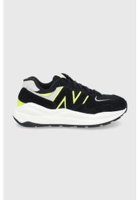 New Balance Buty W5740HL1 kolor czarny na płaskiej podeszwie. Nosek buta: okrągły. Zapięcie: sznurówki. Kolor: czarny. Materiał: guma. Obcas: na płaskiej podeszwie #1