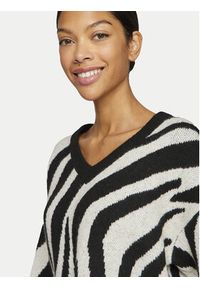 Vila Sweter Cilia 14094215 Czarny Standard Fit. Kolor: czarny. Materiał: syntetyk #3