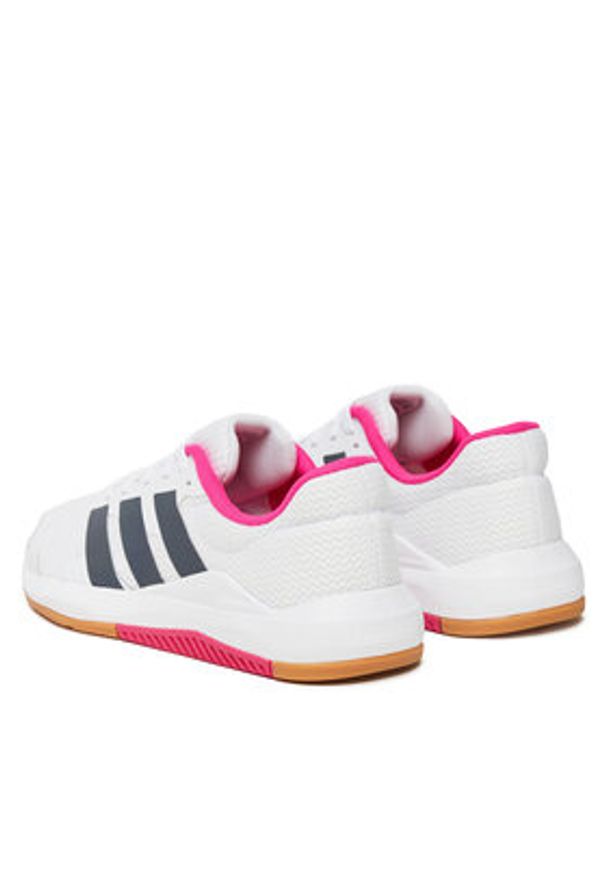 Adidas - adidas Buty na siłownię Dropset Base JS3164 Biały. Kolor: biały. Materiał: materiał. Sport: fitness