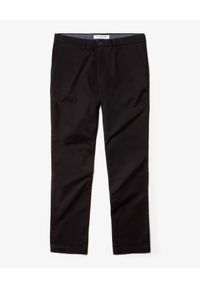 Lacoste - LACOSTE - Czarne spodnie chino Slim Ft. Kolor: czarny. Materiał: bawełna. Wzór: gładki, aplikacja. Styl: klasyczny, elegancki #2