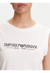 Emporio Armani Underwear Top EW000410 AF10881 U1131 Biały Regular Fit. Kolor: biały. Materiał: bawełna #4