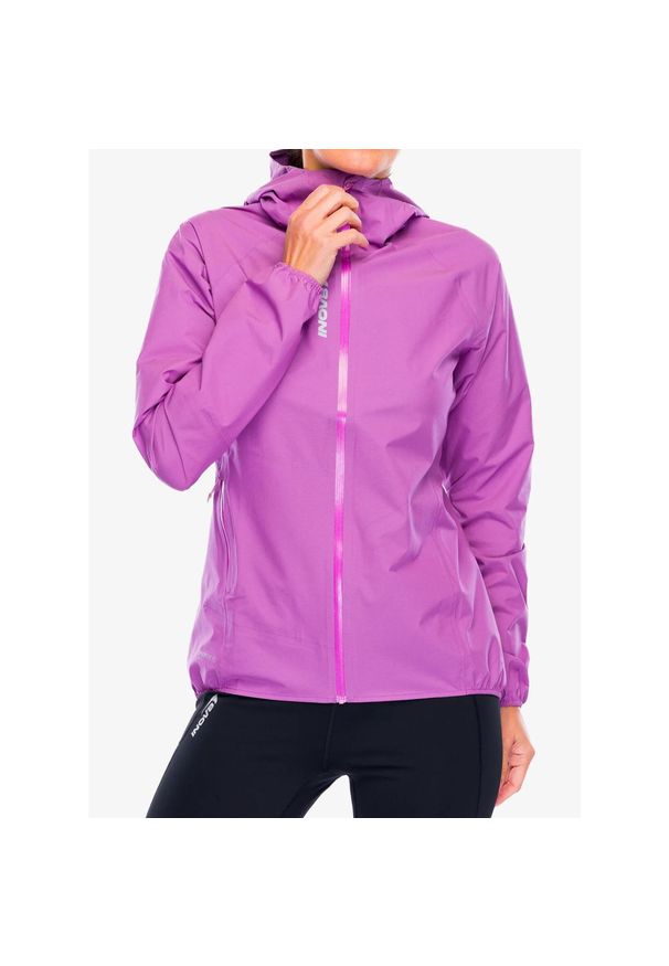 Kurtka do biegania damska Inov-8 Stormshell V2. Kolor: fioletowy. Sezon: zima. Sport: bieganie