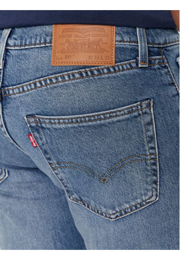 Levi's® Jeansy 511™ 04511-5834 Niebieski Slim Fit. Kolor: niebieski