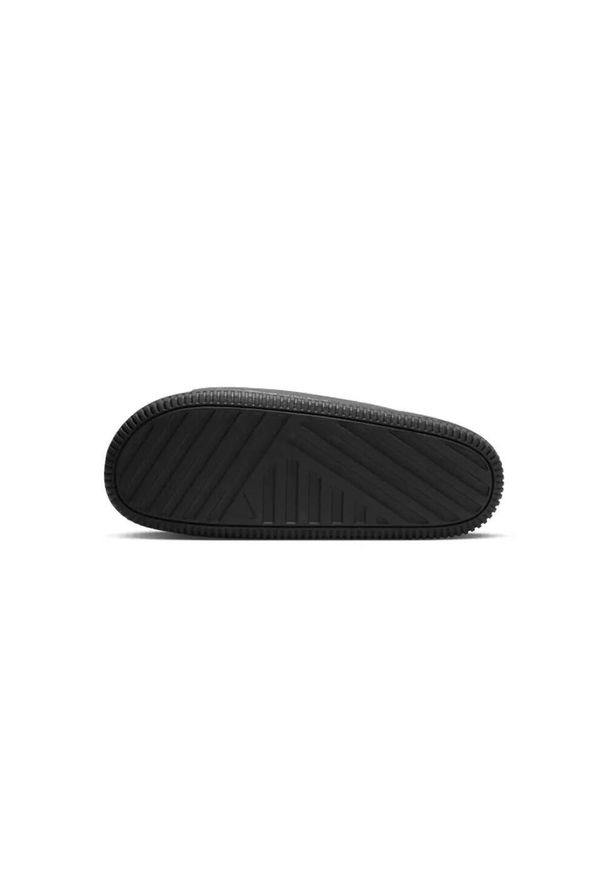 Klapki męskie Nike Calm Slide. Zapięcie: bez zapięcia. Kolor: czarny. Materiał: syntetyk, materiał. Sezon: lato. Sport: turystyka piesza