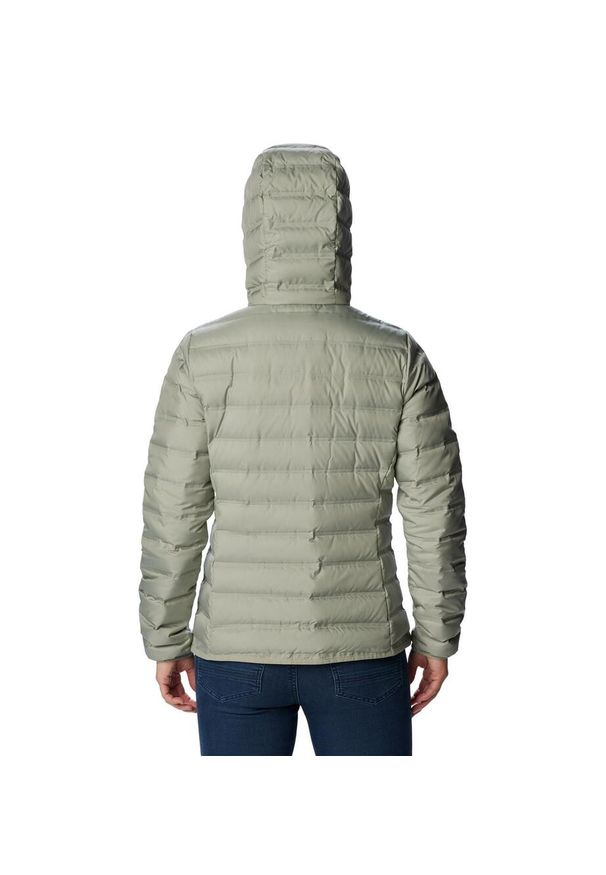 columbia - Kurtka puchowa damska Columbia Lake 22 II Down Hooded Jacket. Kolor: zielony. Materiał: puch