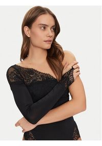Hunkemöller Body Azalea 300217 Czarny Slim Fit. Kolor: czarny. Materiał: syntetyk #4