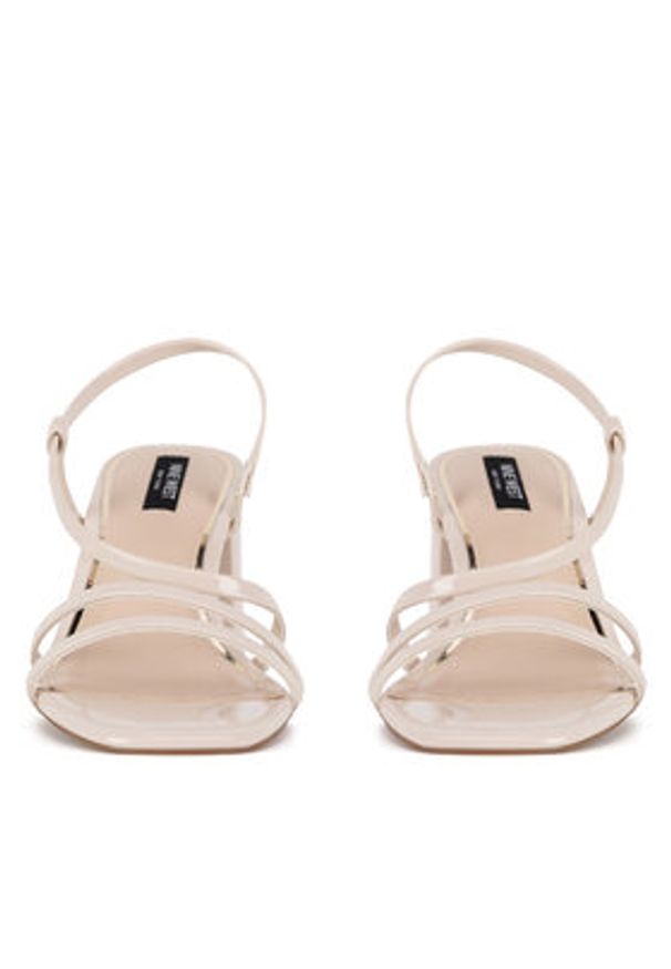 Nine West Sandały WFA2642-1 Beżowy. Kolor: beżowy. Materiał: syntetyk
