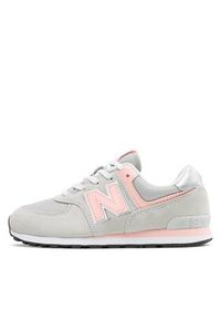 New Balance Sneakersy GC574EVK Szary. Kolor: szary. Materiał: skóra, zamsz. Model: New Balance 574 #3