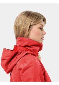 Jack Wolfskin Kurtka przeciwdeszczowa Stormy Point 1111202 Czerwony Regular Fit. Kolor: czerwony. Materiał: syntetyk #6
