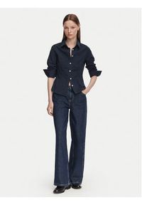 Guess Jeans Jeansy W6YA01 D1178 Granatowy Wide Leg. Kolor: niebieski #3