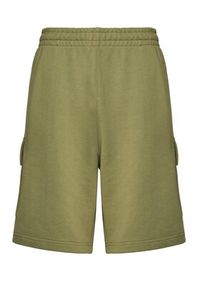 Lacoste Szorty sportowe GH9743 Khaki Regular Fit. Kolor: brązowy. Materiał: bawełna. Styl: sportowy #2