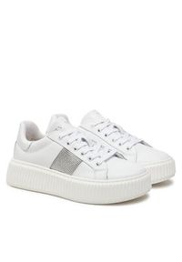 TwinSet - TWINSET Sneakersy 251GCJ018 Biały. Kolor: biały. Materiał: skóra #4