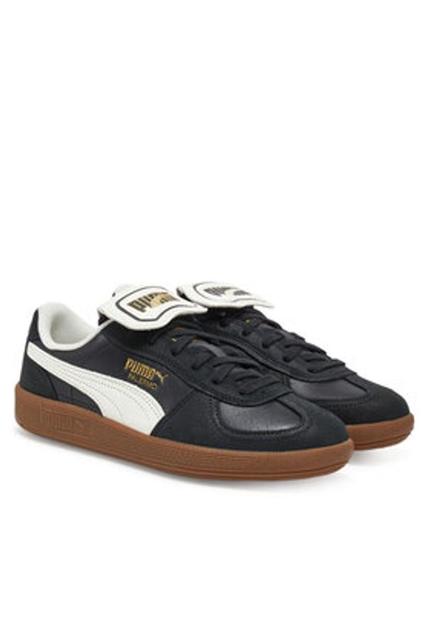 Puma Sneakersy Palermo Premium 401744 02 Czarny. Kolor: czarny. Materiał: zamsz, skóra