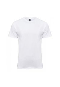 GILDAN - Bawełniana Lekka Koszulka Unisex Dla Dorosłych. Kolor: biały. Materiał: bawełna