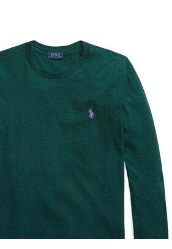 Polo Ralph Lauren Bluzka 211898699010 Zielony Regular Fit. Typ kołnierza: polo. Kolor: zielony. Materiał: bawełna