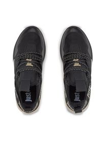 Just Cavalli Sneakersy 75RA3SD3 Czarny. Kolor: czarny