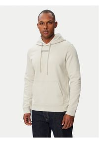 Calvin Klein Bluza LV04RG276G Beżowy jasny Regular Fit. Kolor: beżowy. Materiał: bawełna #1