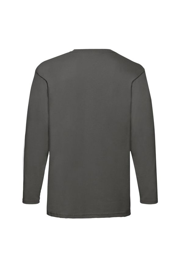 FRUIT OF THE LOOM - Koszulka Z Długim Rękawem Dla Dorosłych Unisex Valueweight. Kolor: zielony. Długość rękawa: długi rękaw. Długość: długie