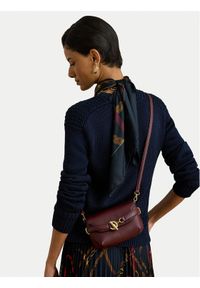 Lauren Ralph Lauren - LAUREN RALPH LAUREN Torebka 431P04297004 Bordowy. Kolor: czerwony. Materiał: skórzane #1