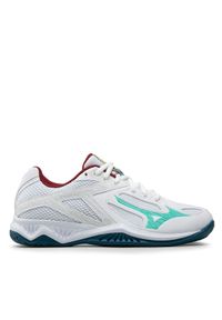 Mizuno Buty halowe Lightning Star Z6 Jr. V1GD2103 Biały. Kolor: biały. Materiał: materiał