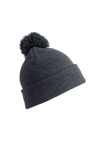 RESULT - Czapka Dziecięca/dziecięca Winter Essentials Pom Pom Beanie. Kolor: szary