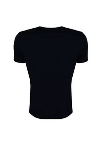 Emporio Armani T-shirt | 111890 4F717 | Mężczyzna | Granatowy. Okazja: na co dzień. Kolor: niebieski. Materiał: bawełna, elastan. Wzór: aplikacja. Styl: klasyczny, casual #3