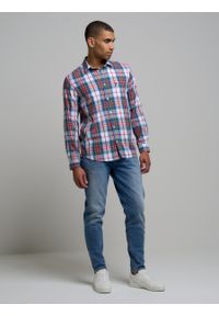 Big-Star - Spodnie jeans męskie loose Colson 258. Okazja: na co dzień. Kolor: niebieski. Styl: casual, elegancki #4