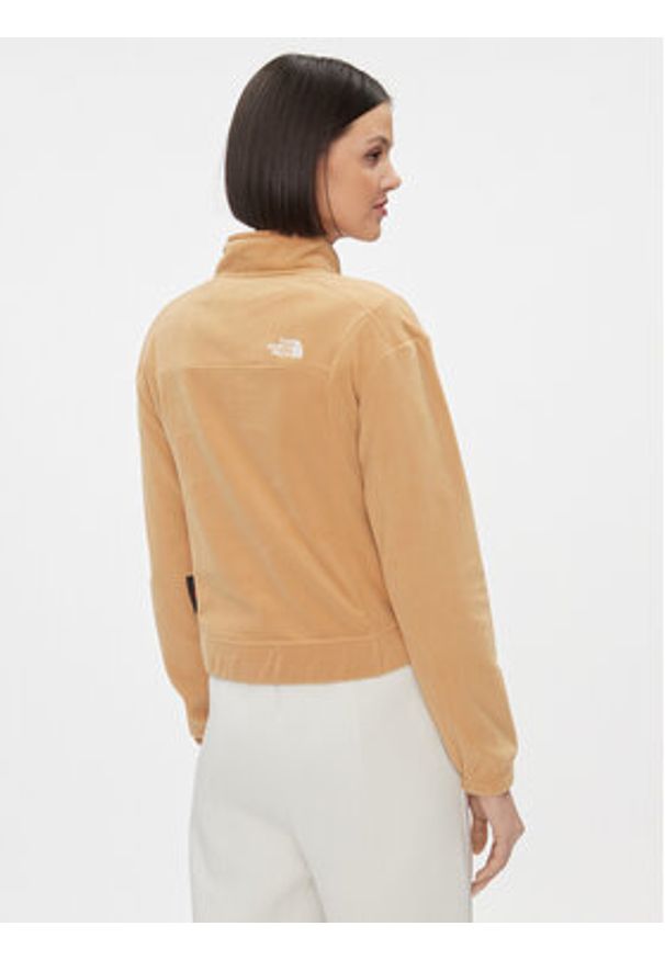 The North Face Polar Homesafe NF0A8565 Brązowy Regular Fit. Kolor: brązowy. Materiał: syntetyk