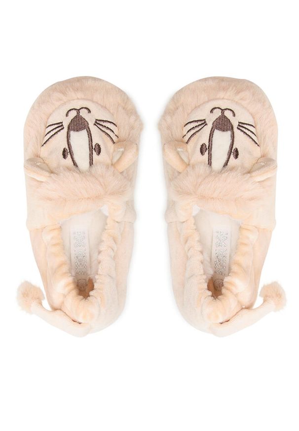 Kapcie Action Boy. Kolor: beżowy