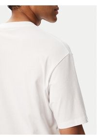 Karl Lagerfeld - KARL LAGERFELD T-Shirt 755143 563225 Biały Regular Fit. Typ kołnierza: dekolt w karo. Kolor: biały. Materiał: bawełna #3
