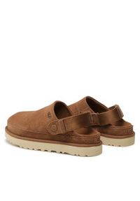 Ugg Klapki W Goldenstar Clog 1138252 Brązowy. Kolor: brązowy. Materiał: skóra