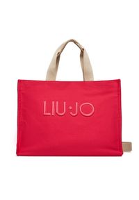 Liu Jo Torebka L Tote Printed Canvas 2A4023 T0300 Różowy. Kolor: różowy #1