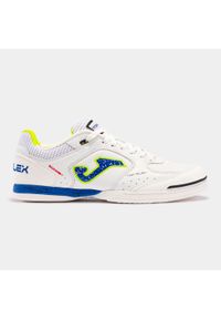 Buty do piłki nożnej halowej Joma Top Flex Futsal. Materiał: nylon, materiał, mikrofibra, skóra. Sport: piłka nożna