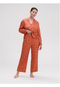 Simone Pérèle Spodnie piżamowe Songe 18S660 Różowy Comfort Fit. Kolor: różowy. Materiał: wiskoza #10