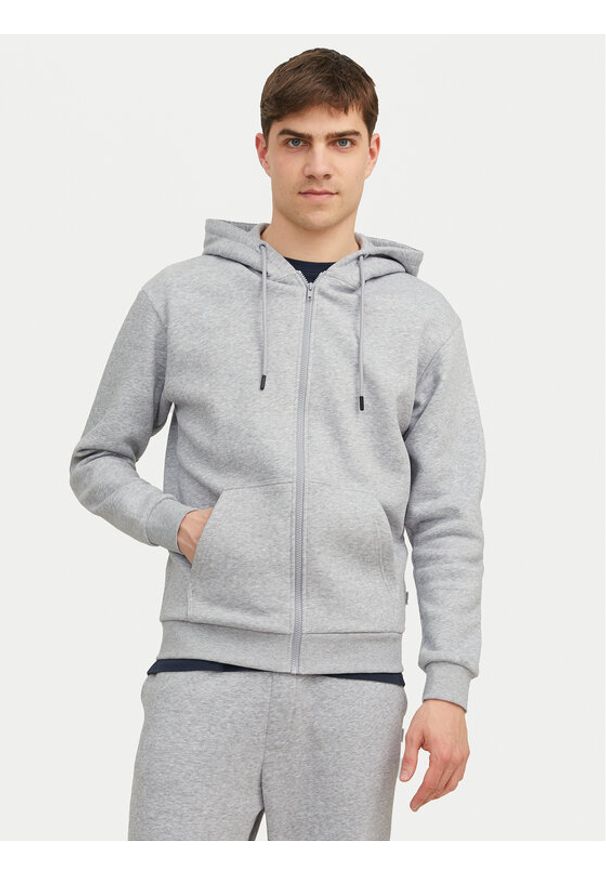 Jack & Jones Bluza Bradley 12249342 Szary Relaxed Fit. Kolor: szary. Materiał: syntetyk, bawełna
