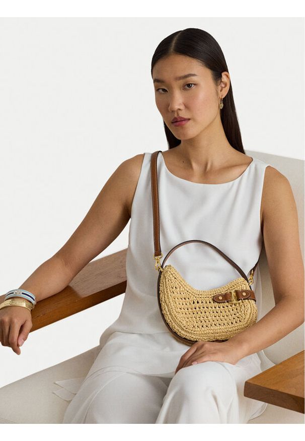 Lauren Ralph Lauren - LAUREN RALPH LAUREN Torebka 431982191001 Brązowy. Kolor: brązowy