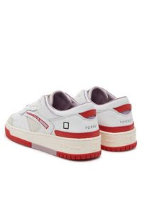 D.A.T.E. Sneakersy Torneo W421-T8-CO Biały. Kolor: biały. Materiał: skóra #4