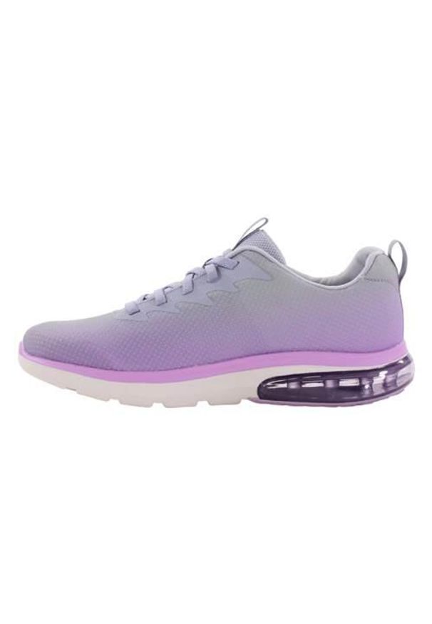 skechers - Buty do chodzenia damskie Skechers GO Walk Air 20. Zapięcie: sznurówki. Kolor: fioletowy. Materiał: materiał, syntetyk. Szerokość cholewki: normalna. Sport: turystyka piesza