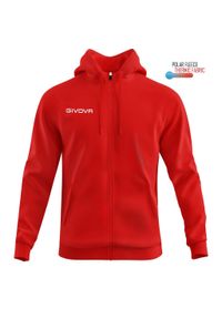 Bluza Sportowa Givova Polarfleece 500 4XL. Kolor: czerwony. Materiał: poliester #1