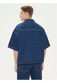 Calvin Klein Jeans Koszula jeansowa J30J324868 Granatowy Relaxed Fit. Kolor: niebieski. Materiał: bawełna #3