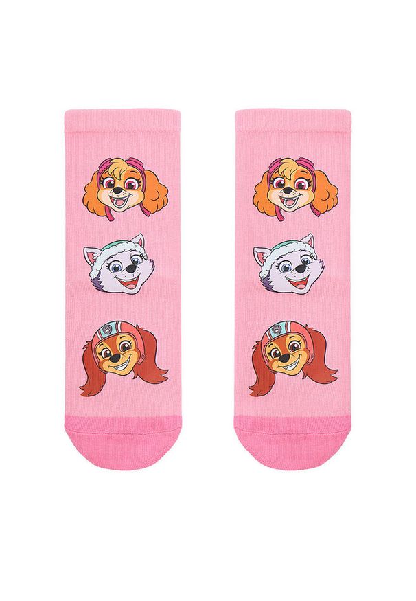 PAW PATROL - Skarpety długie Paw Patrol. Kolor: różowy