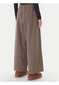 Weekend Max Mara Spodnie materiałowe Ebe 2525136052 Beżowy Wide Leg. Kolor: beżowy. Materiał: bawełna