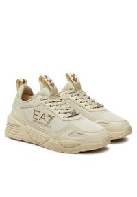 EA7 Emporio Armani Sneakersy X8X191 XK406 U245 Beżowy. Kolor: beżowy. Materiał: materiał #4