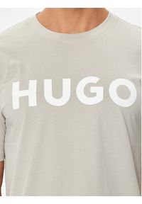 Hugo T-Shirt Dulivio 50467556 Szary Regular Fit. Kolor: szary. Materiał: bawełna #4