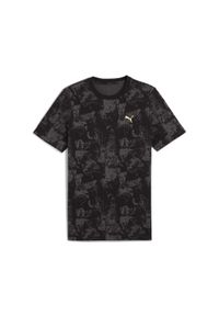 Puma - Męska koszulka PUMATECH PUMA Black. Kolor: czarny. Sport: fitness