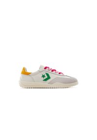 Converse - Kapcie CONVERSE RUN STAR TRAINER OX Biały. Kolor: wielokolorowy. Materiał: tkanina, skóra. Sport: bieganie
