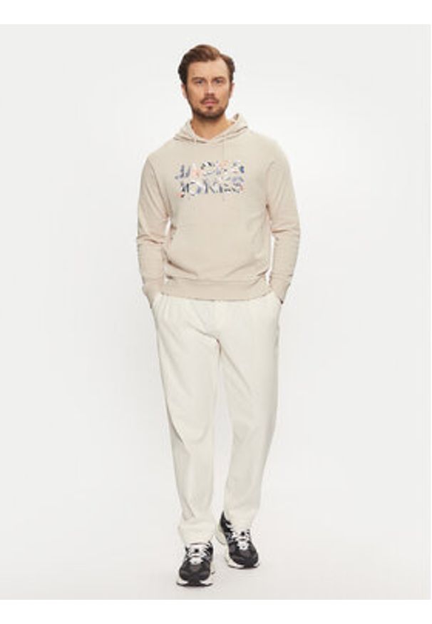 Jack & Jones - Jack&Jones Bluza Bryan 12268128 Beżowy Relaxed Fit. Kolor: beżowy. Materiał: bawełna