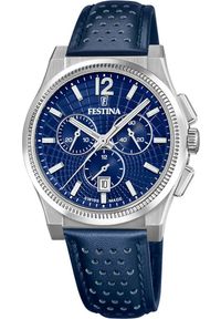 Zegarek męski Festina F20060-2 niebieski. Kolor: niebieski #1